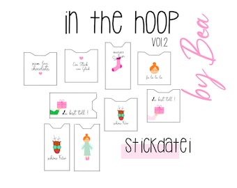 Embroidery file "In The Hoop - Chocolate Covers vol.2"