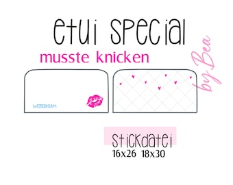 Embroidery file "Case - Women's stuff"