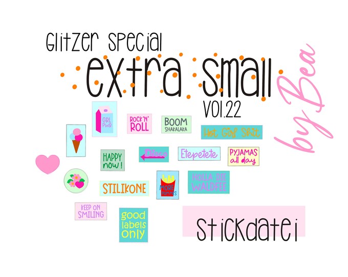 Embroidery file "Extra Small vol.22"