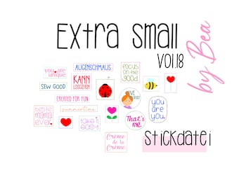 Embroidery file "Extra Small vol.18"
