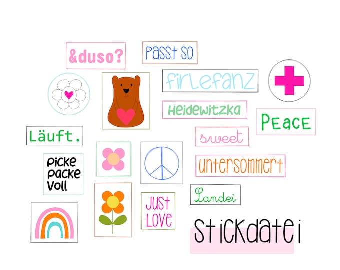 Embroidery file "Extra Small vol.11"