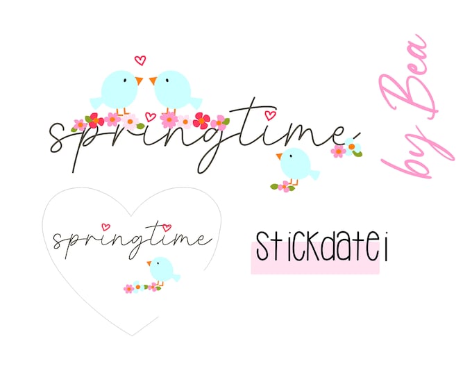 Embroidery file "Springtime"
