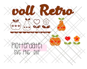 Plotterdatei "Voll Retro"