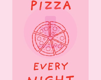 Printdesign "Pizza"