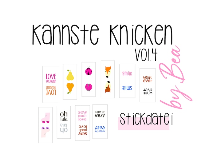 Embroidery file “Can you bend vol.4”