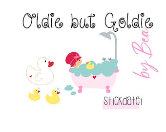 Embroidery file "The tub is full" (2023)