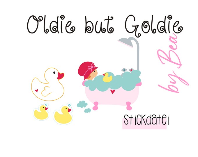 Embroidery file "The tub is full" (2023)