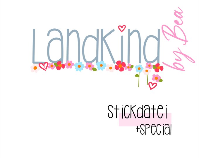 Embroidery file "Country Child"