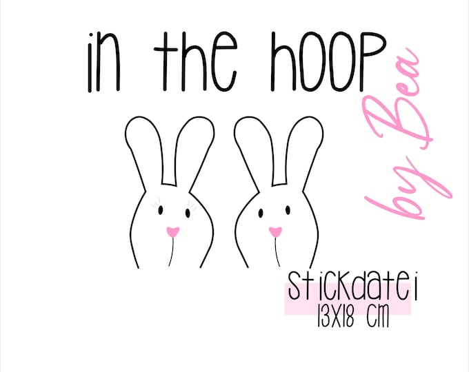 Embroidery file "In The Hoop - Bunnies 26"