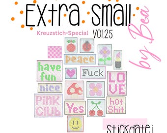 Embroidery file "Extra Small vol.25"