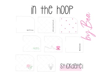 Embroidery file "IN THE HOOP Phone Cases"