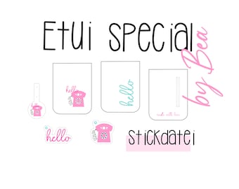Embroidery file "Case Special - Hello"