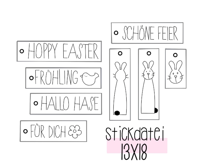 Embroidery file "Schilderwald vol.1!