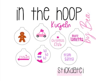 embroidery file "X Mas Balls 24"