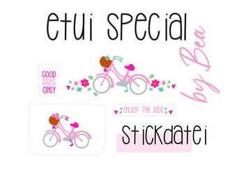 Embroidery file "Case Special - good rides only"