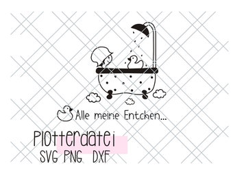 Plotter file "All my ducklings"