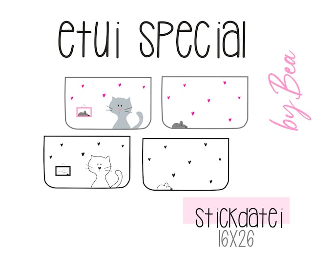 Embroidery file "Case Cat"