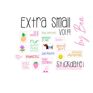 Broderifil "Extra liten vol.19"