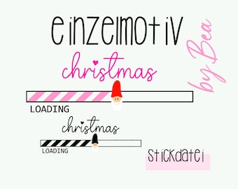 Embroidery file "Christmas Loading"