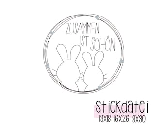 Embroidery design "Black Together is beautiful"