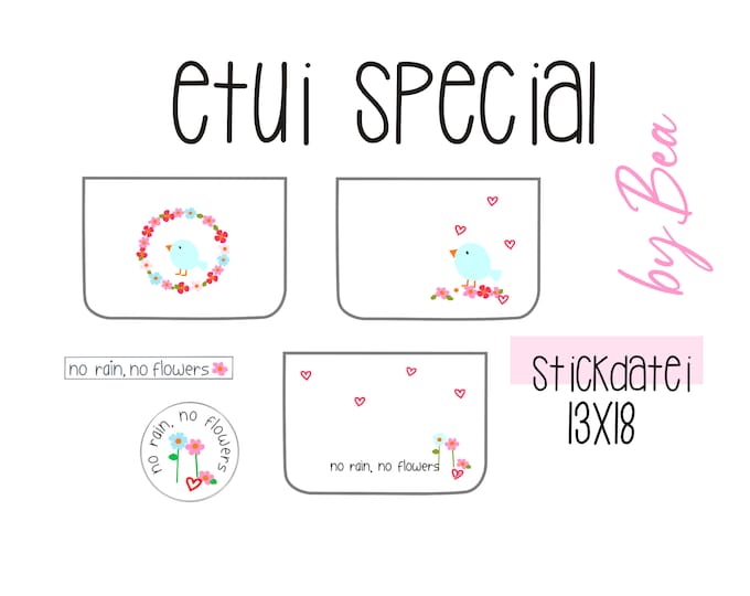 Embroidery file "Case no rain mini"