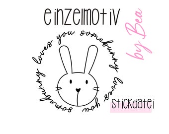 Stickdatei "Somebunny 23"