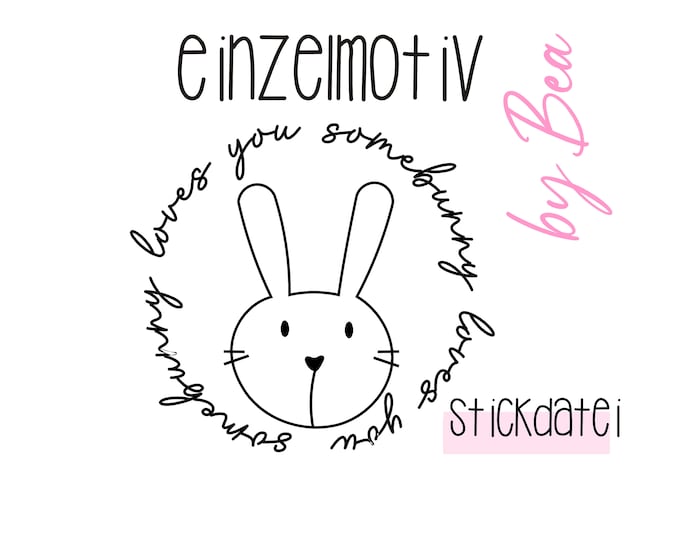 Stickdatei "Somebunny 23"