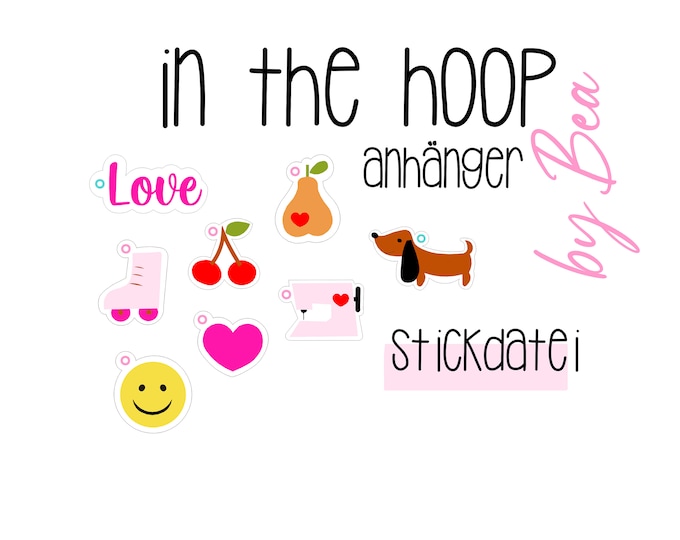 Embroidery file "IN THE HOOP Pendant"