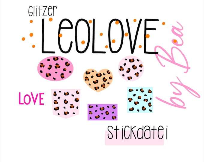 Embroidery design "Leolove"