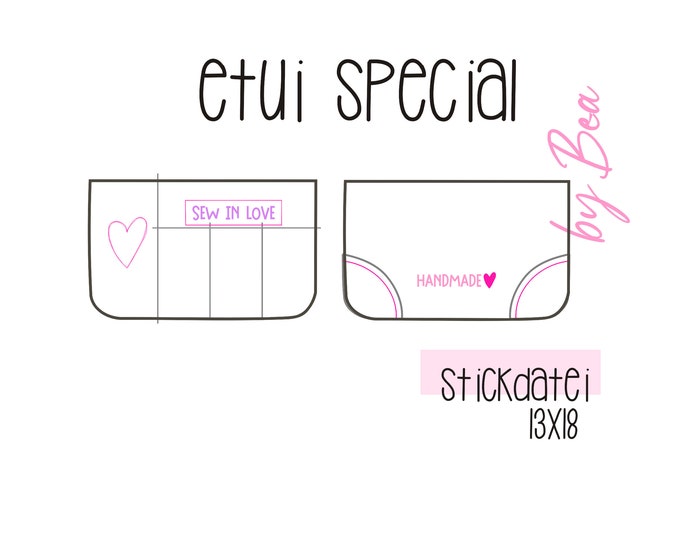 Embroidery file "Patchwork Case Mini"