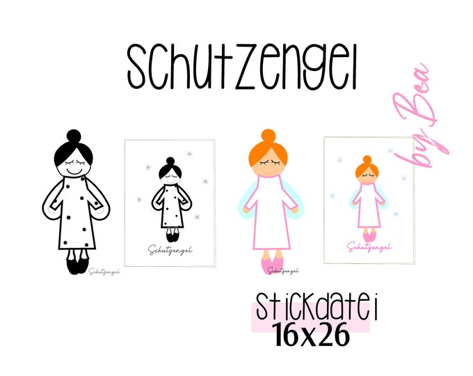 Embroidery file "Guardian Angel"