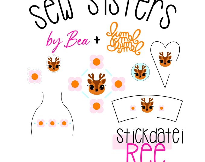 Embroidery file "Sewsisters - Ree by Fummelhummel"