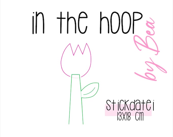 Stickdatei "IN THE HOOP - Tulpe"