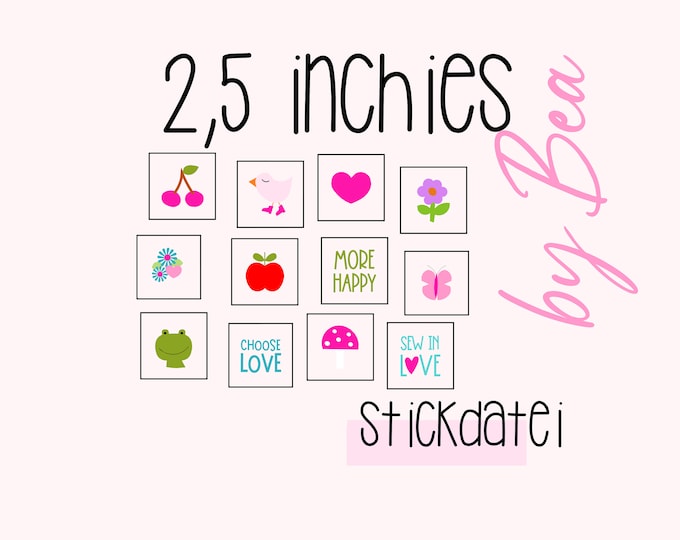 Embroidery file "2.5 inches"