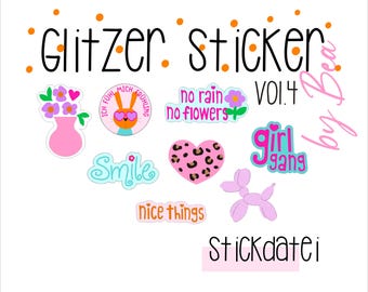 Embroidery file "Glitter Stickers vol.4"