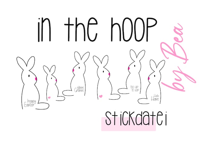 Stickdatei "ITH - Hoppy Easter"