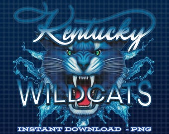 Kentucky Wildcats Roaring Wildcat Design Bundle (Digital Download)