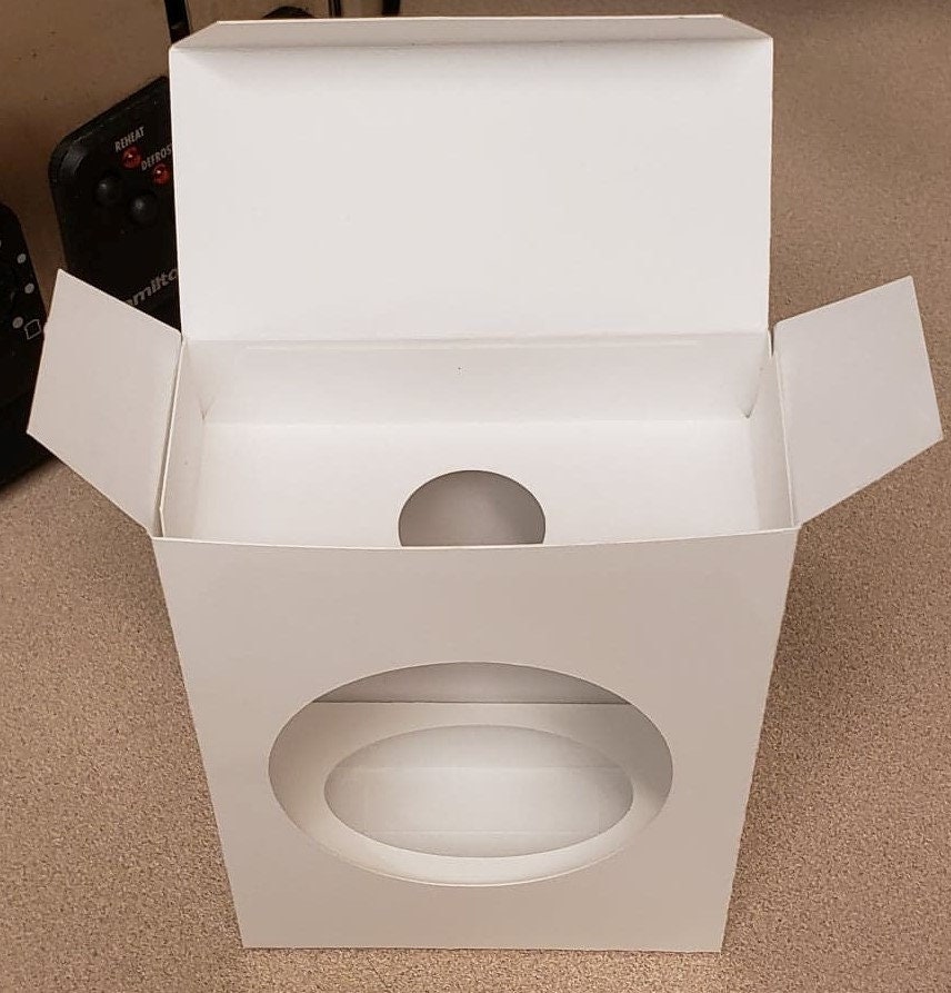 SVG Flat Christmas Ornament Box Cut File 4 Inch Flat Etsy UK