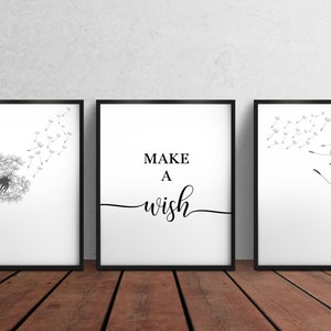 Dandelion Wall Art, Dandelion Print, Lion Tooth Poster, Minimalist Art, Dandelion Wall Decor, Minimalist Decor, Home Decor, Digital Print image 9