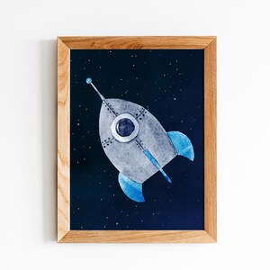 Outer Space Printable Wall Art, Digital Download, Kids Room Decor ...