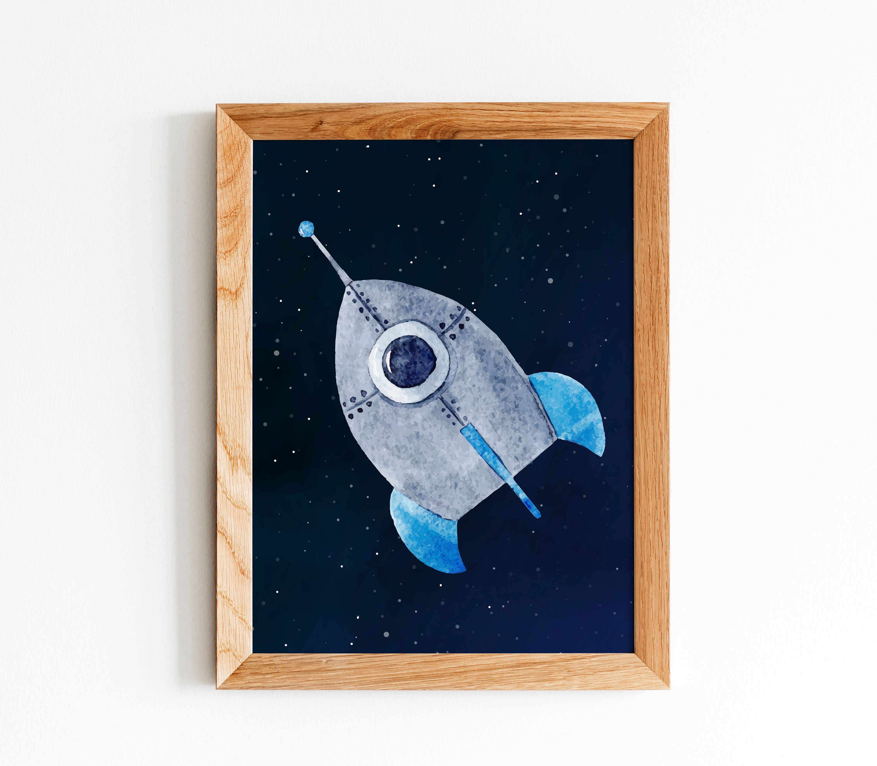 Outer Space Printable Wall Art, Digital Download, Kids Room Decor ...