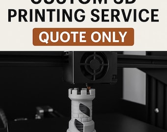 Custom 3D Prints – FDM & Resin | Prototypes, Models, Cosplay, Miniatures (Quote Only)