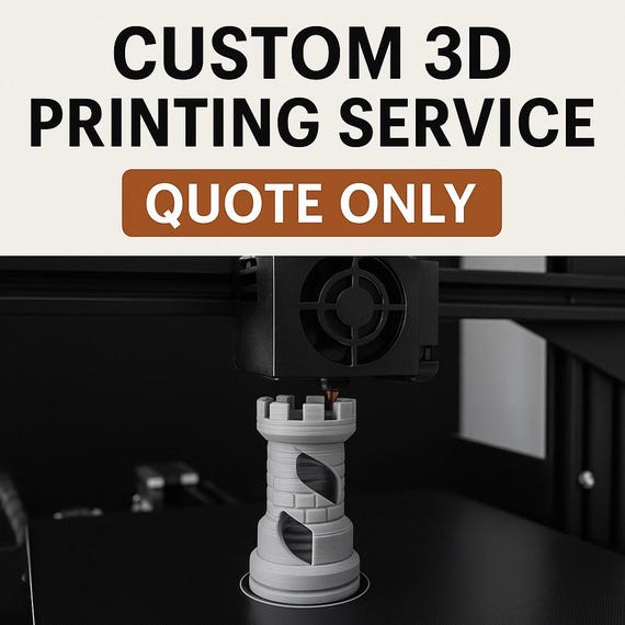 Custom 3D Prints – FDM & Resin | Prototypes, Models, Cosplay, Miniatures (Quote Only)