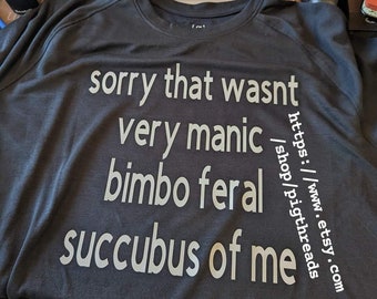 Entschuldigung, Sukkubus