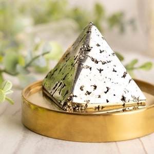 Pyrite Large Pyramid Crystal Tower - Raw Natural Large Pyrite Towers - High Grade Pyrite - AAA Quality Pyrite Obelisks - Fools Gold Obelisk