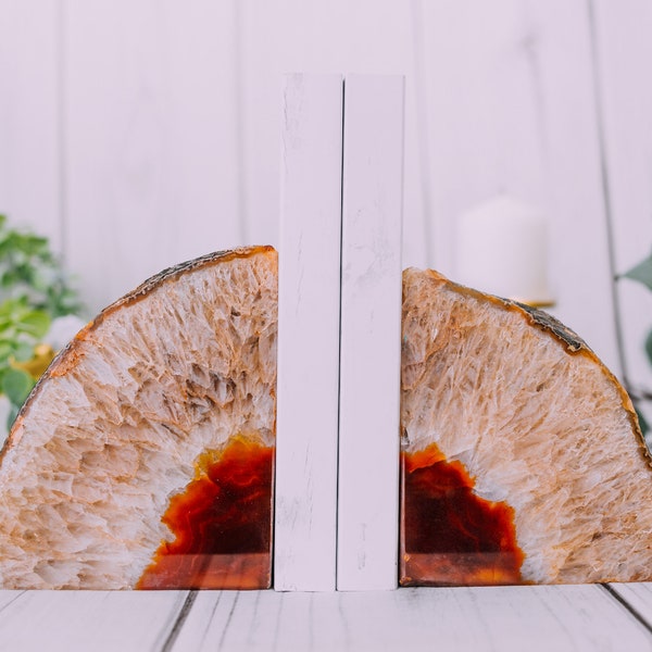 Geode Bookends Etsy