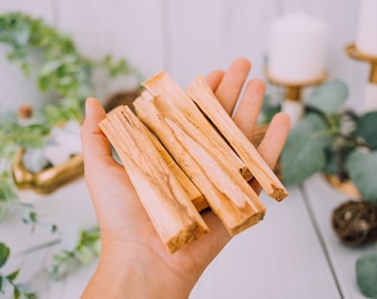 Palo Santo Bulk Smudge Cleansing Sticks, Sacred Wood, Energy Cleansing, Single Stick, Wholesale Palo Santo
