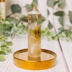 Citrine Tower - Citrine Towers Obelisk Points - Raw Citrine Point Tower Large - AAA Grade Citrine image 6