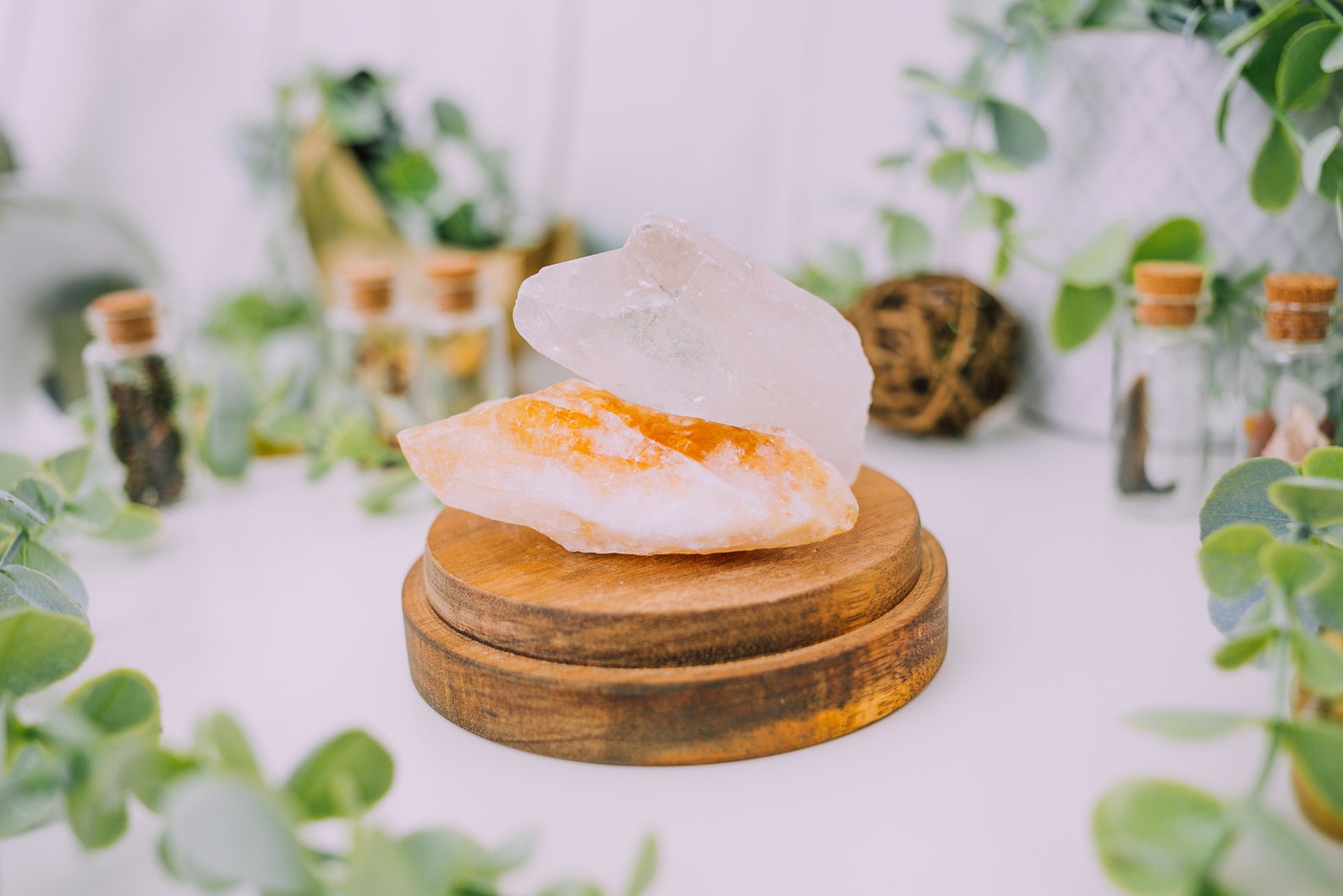 5 Piece Crystal Healing Gift Set Crystals Gift Box Set Etsy