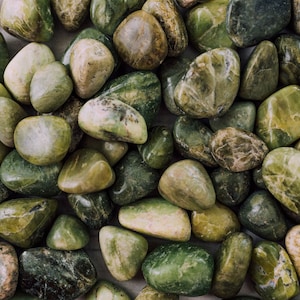 Serpentine Tumbled Stones - Serpentine Gemstone Loose Stone - Serpentine Rock Loose Stone - Tumbled Serpentine Stones - Serpentine Crystal